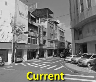 Image: 現今位置（中山路與中華路口）