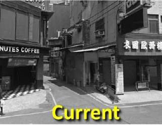 Image: 西門現今位置（中正路二段 128 130 號之間）