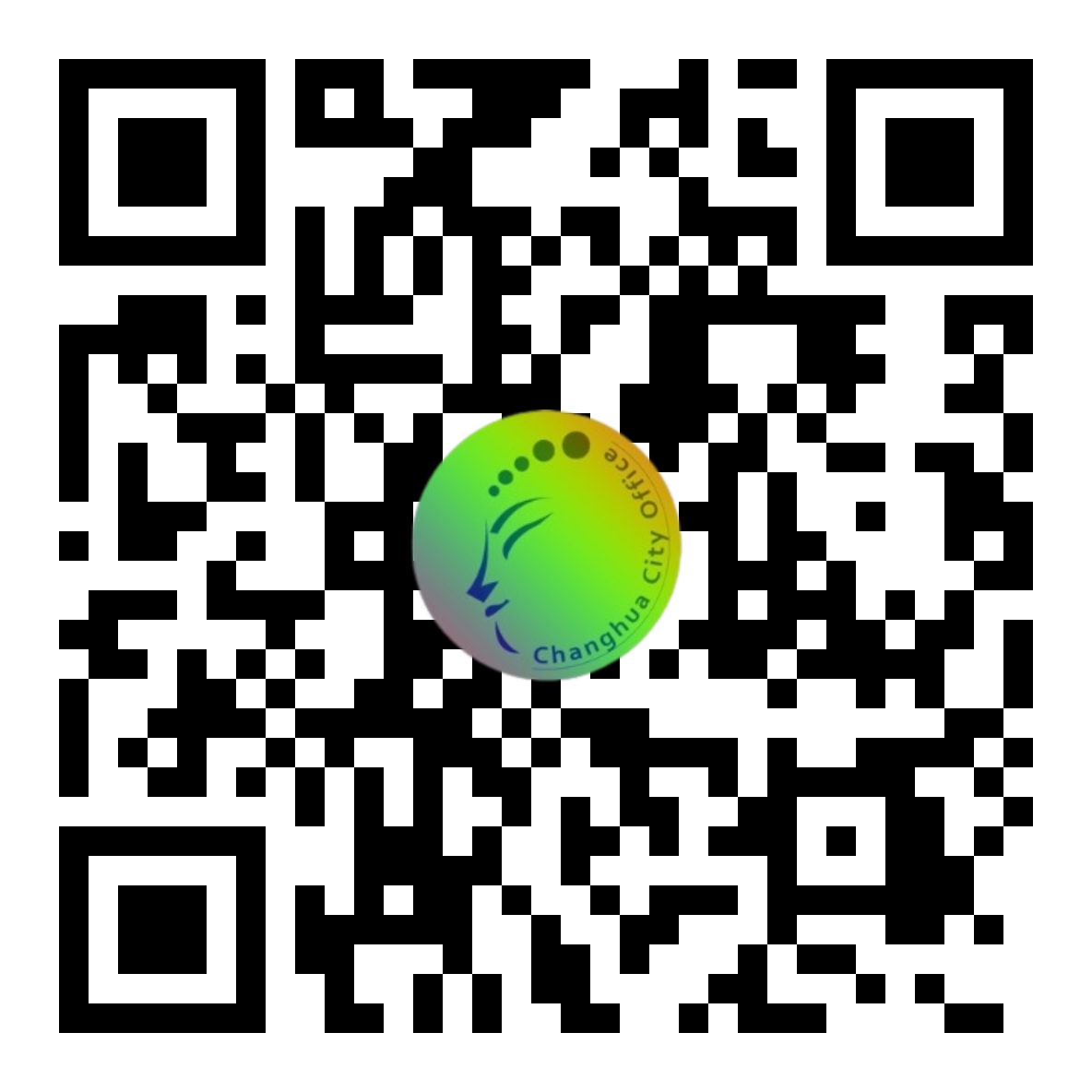 彰化市公所 Facebook 粉絲專頁 QR Code